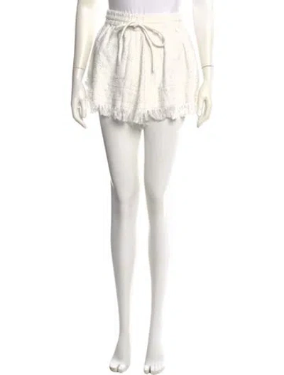 Pre-owned Zimmermann Mini Shorts In Neutral
