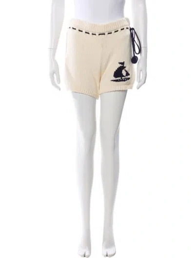 Pre-owned Zimmermann Mini Shorts In Neutral