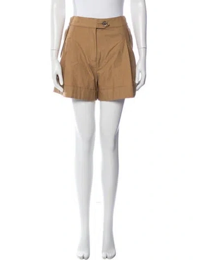 Pre-owned Zimmermann Mini Shorts In Neutral
