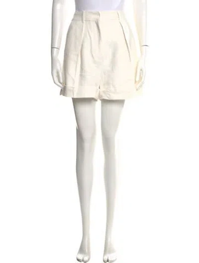 Pre-owned Zimmermann Mini Shorts In Neutral