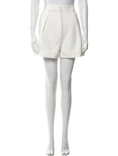 Pre-owned Zimmermann Mini Shorts In Neutral