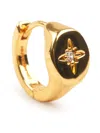 Zimmermann Mini Stamp Earring In Gold
