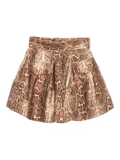 Zimmermann Miniskirt With Belt