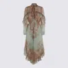 Zimmermann Mint Dress In Multi