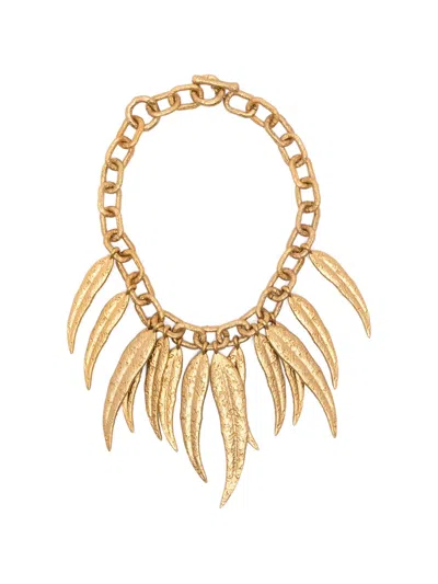 Zimmermann Mira Charm Necklace In Gold