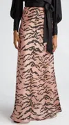 Zimmermann Matchmaker Bias Flare Maxi Skirt In Black