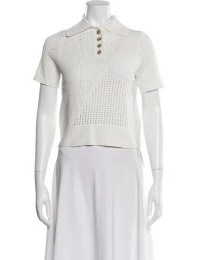 Pre-owned Zimmermann Mock Neck Sweater In Neutral