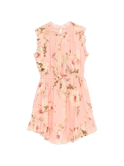 ZIMMERMANN MOHAN FLORAL-PRINT RUFFLED DRESS