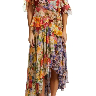 Zimmermann Motif Dress In Floral Print In Multi