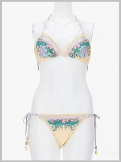 Zimmermann Multicolour High-stretch Swimsuit By