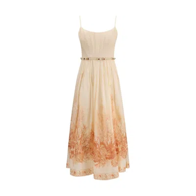 Zimmermann Multicolor Cotton Long Dress