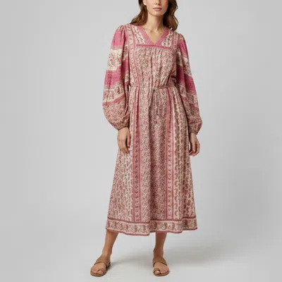 Pre-owned Zimmermann Multicolor Paisley Print Puff Sleeve Maxi Dress M