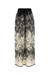 Zimmermann Relaxed Floral Print Trousers With Elasticated Waistband