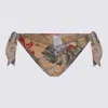 Zimmermann Multicolor Slip Beachwear