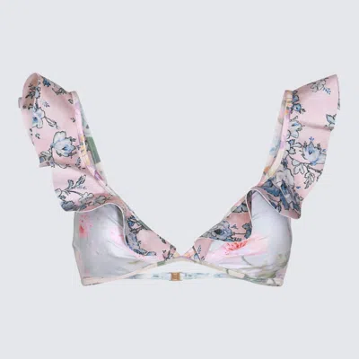ZIMMERMANN MULTICOLOR TOP BEACHWEAR
