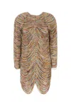 Zimmermann Viscose Pavilion Rouleaux Mini Dress In Mixededen