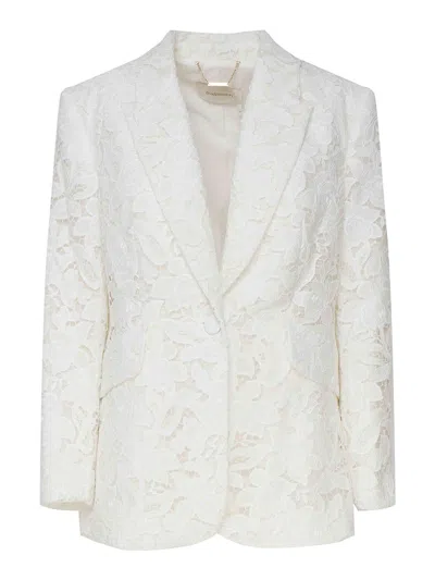 ZIMMERMANN NATURA LACE JACKET