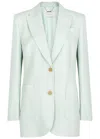 Zimmermann Natura Linen Jacket In Mint