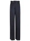 Zimmermann High Waist Silk Wide Leg Trousers