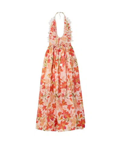 Zimmermann Neck-hanging Dress In Multi