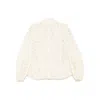 Zimmermann Floral-embroidered Shirt In White