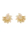 Zimmermann Nova Pave Studs In Gold