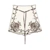 Zimmermann Womens Ivory Chocolate Ascension Embroidered Linen Shorts Xs In Multi