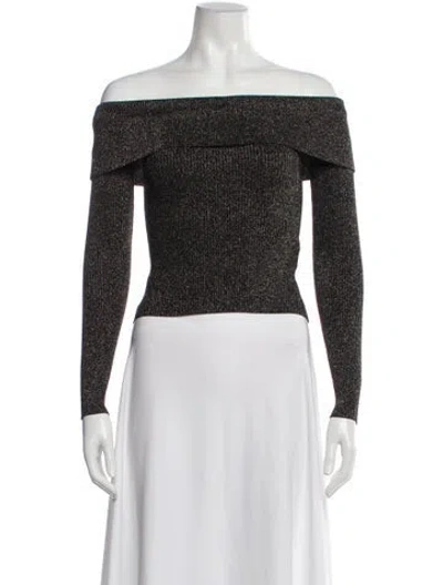 Pre-owned Zimmermann Off-the-shoulder Sweater