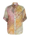 Zimmermann Tallow Shirt In Multicolor