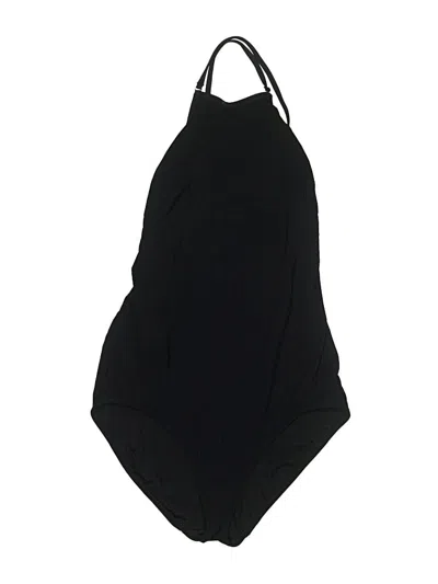 Pre-owned Zimmermann One Piece Swimsuit In Black
