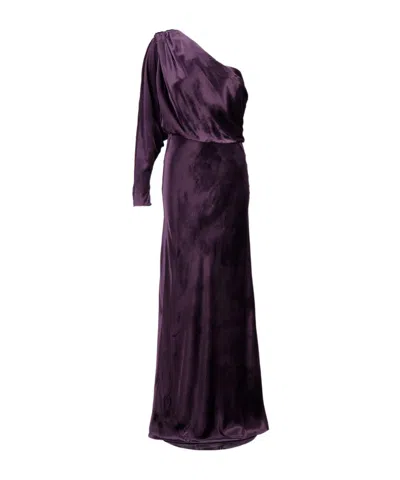 Zimmermann One-shoulder Dress In Black