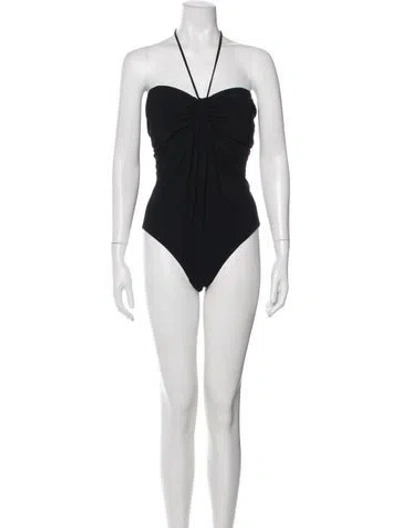 Pre-owned Zimmermann One-piece In Black