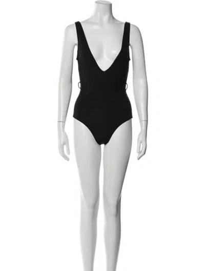 Pre-owned Zimmermann One-piece In Black