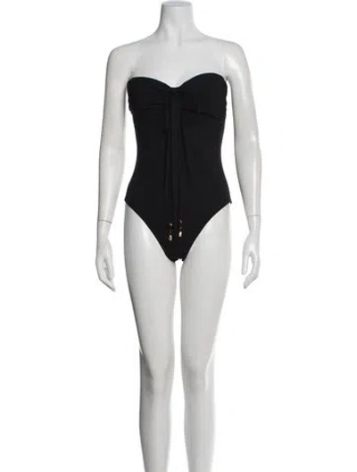 Pre-owned Zimmermann One-piece In Black