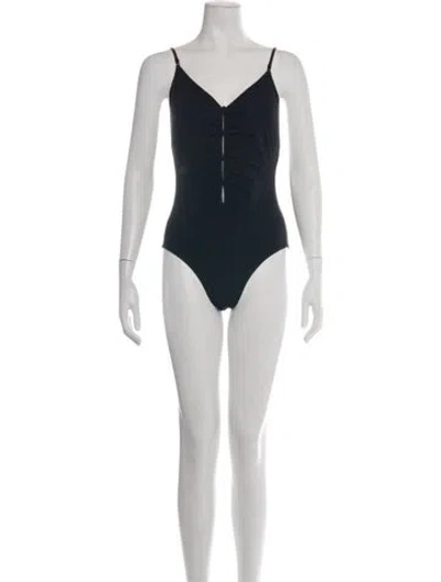 Pre-owned Zimmermann One-piece In Black