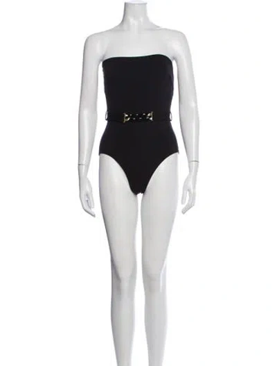 Pre-owned Zimmermann One-piece In Black