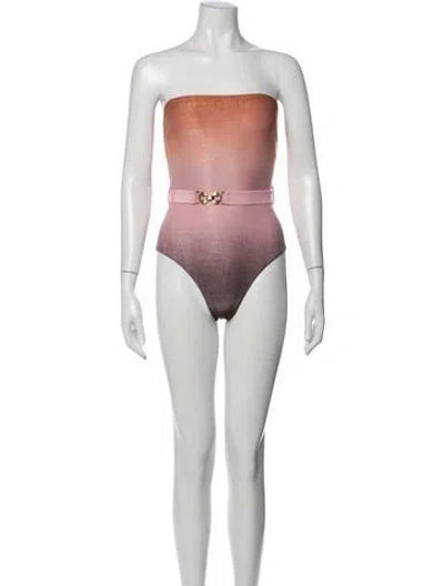 Pre-owned Zimmermann One-piece W/ Tags In Pink