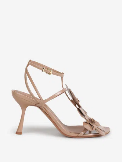 Zimmermann Orchid Sandals 85 In Pink