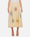 ZIMMERMANN ZIMMERMANN OTTIE FLARED MIDI SKIRT