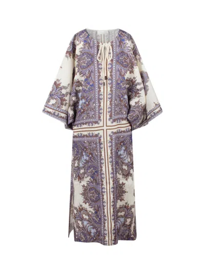 Zimmermann Ottie Kaftan Midi Dress