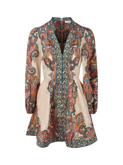 Zimmermann Ottie Plunge Dress