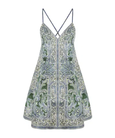 ZIMMERMANN OTTIE SWING MINI DRESS