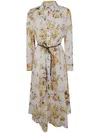 Zimmermann Women Ottie Tuck Shirt Dress In Multicolour