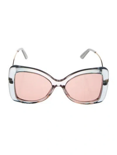 Pre-owned Zimmermann Oversize Tinted Sunglasses
