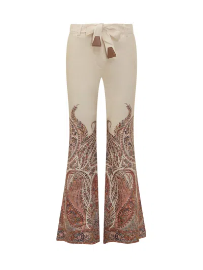 ZIMMERMANN ZIMMERMANN PAISLEY PATTERN TROUSERS