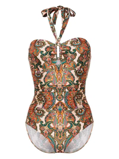 ZIMMERMANN ZIMMERMANN PAISLEY PRINT ONE-PIECE SWIMSUIT