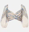 Zimmermann Printed Top In Multi