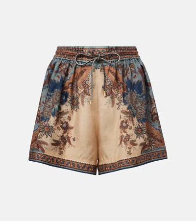 Zimmermann "ascension" Shorts In Multi