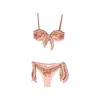 Zimmermann Womens Pink Paisley Floral Aster Scarf Tie Bikini Set Xs In Pink