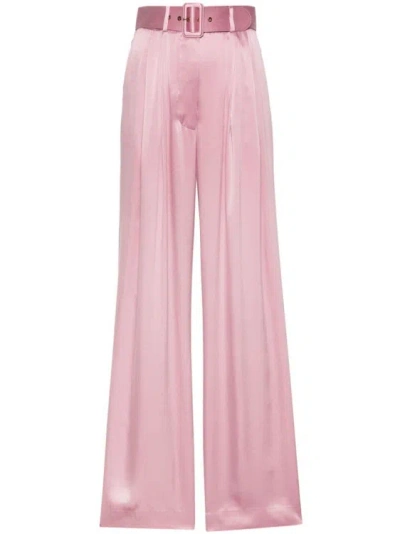 Zimmermann Palace Trousers In Pink